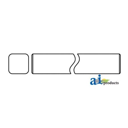 A & I Products Shaft, 1-3/16" Square 72" x1.2" x1.2" A-D401919